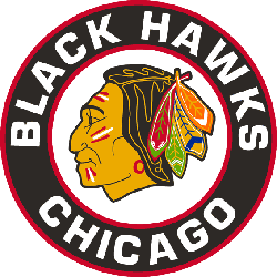 Chicago Black Hawks Primary Logo 1958 - 1965