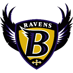 Baltimore Ravens Primary Logo 1996 - 1998