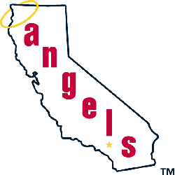 California Angels Primary Logo 1971 - 1972