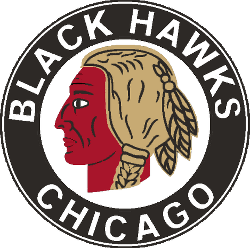 Chicago Black Hawks Primary Logo 1938 - 1941