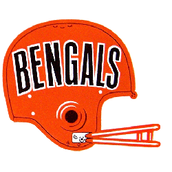 Cincinnati Bengals Primary Logo 1970 - 1980