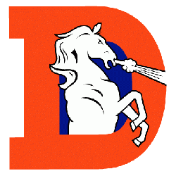 Denver Broncos Primary Logo 1970 - 1992