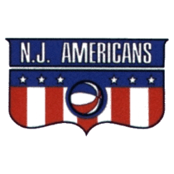 New Jersey Americans Primary Logo 1968