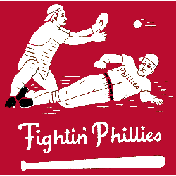 Philadelphia Phillies Primary Logo 1946 - 1949