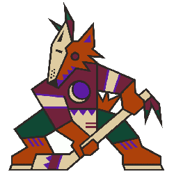 Phoenix Coyotes Primary Logo 2000 - 2003