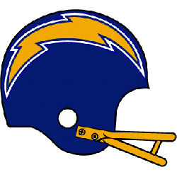 San Diego Chargers Primary Logo 1974 - 1987