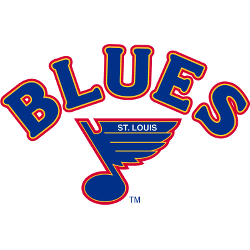 St. Louis Blues Primary Logo 1985 - 1987