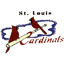 St. Louis Cardinals Wordmark Logo 1949 - 1955