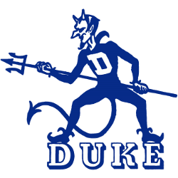 Duke Blue Devils Primary Logo 1948 - 1954