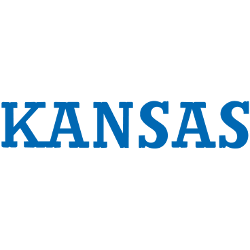 Kansas Jayhawks Wordmark Logo 1941 - 1988