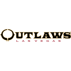 Las Vegas Outlaws Wordmark Logo 2001