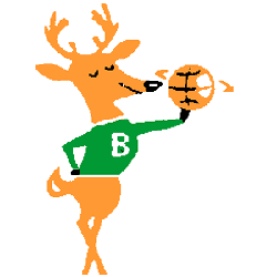 Milwaukee Bucks Alternate Logo 1979 - 1993