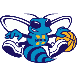 New Orleans Hornets Alternate Logo 2009 - 2013