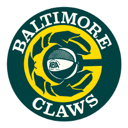 Baltimore Claws Primary Logo 1975 - 1976