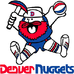 Denver Nuggets Primary Logo 1976 - 1981