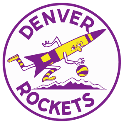 Denver Rockets Primary Logo 1972 - 1974