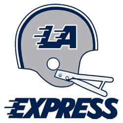 Los Angeles Express Primary Logo 1983 - 1985