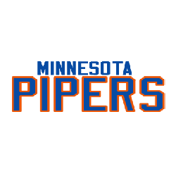 Minnesota Pipers Wordmark Logo 1969