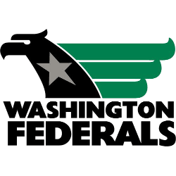 Washington Federals Primary Logo 1983 - 1984