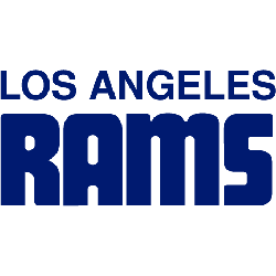 Los Angeles Rams Wordmark Logo 1972 - 1983