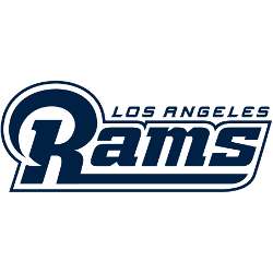 Los Angeles Rams Wordmark Logo 2017 - 2019