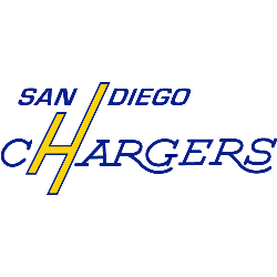 San Diego Chargers Wordmark Logo 1961 - 1973