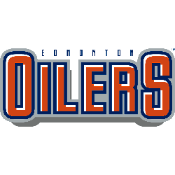 Edmonton Oilers Wordmark Logo 2012 - 2017