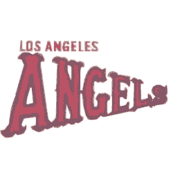 Los Angeles Angels Wordmark Logo 1961 - 1964