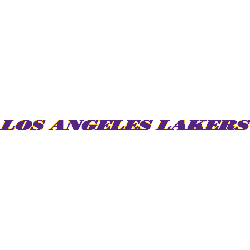 Los Angeles Lakers Wordmark Logo 1999 - Present