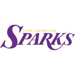 Los Angeles Sparks Wordmark Logo 1997 - 2020