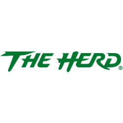 Marshall Thundering Herd Wordmark Logo 2001 - 2011