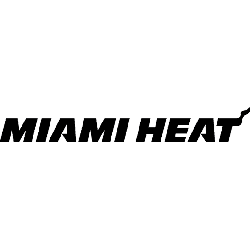 Miami Heat Wordmark Logo 1989 - Present