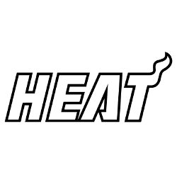 Miami Heat Wordmark Logo 2013 - Present