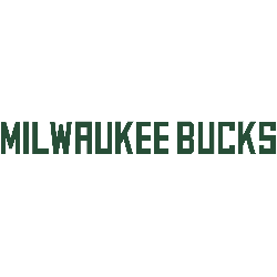 Milwaukee Bucks Wordmark Logo 2016 - Present