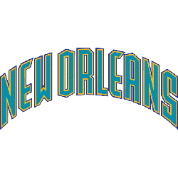 New Orleans Hornets Wordmark Logo 2003 - 2008