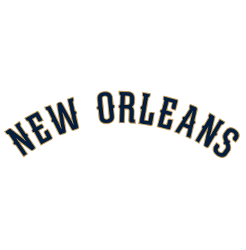 New Orleans Pelicans Wordmark Logo 2015 - Present