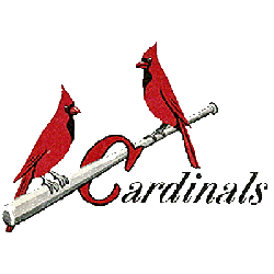 St. Louis Cardinals Wordmark Logo 1949 - 1950