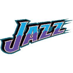 Utah Jazz Wordmark Logo 1996 - 2003