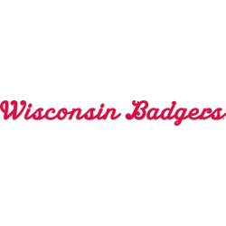 Wisconsin Badgers Wordmark Logo 1961 - 1969