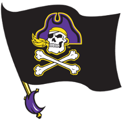 East Carolina Pirates Alternate Logo 2005 - 2009