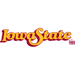 Iowa State Cyclones Wordmark Logo 1984 - 1994