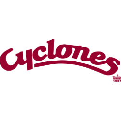 Iowa State Cyclones Wordmark Logo 1987 - 1994