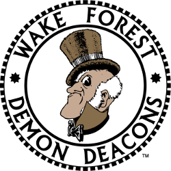 Wake Forest Demon Deacons Primary Logo 1968 - 1993