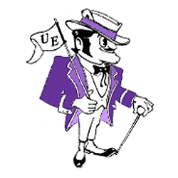 Evansville Purple Aces Primary Logo 1977 - 2000