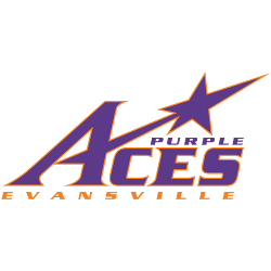 Evansville Purple Aces Primary Logo 2001 - 2019