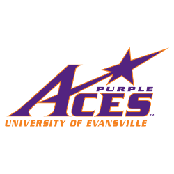 Evansville Purple Aces Wordmark Logo 2001 - Present