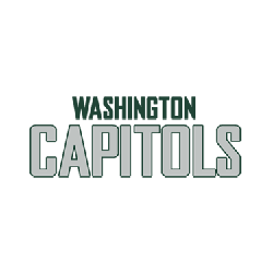 Washington Capitols Wordmark Logo 1946- 1951