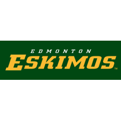 Edmonton Eskimos Wordmark Logo 1998 - 2021