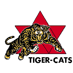 Hamilton Tiger-Cats Primary Logo 1967