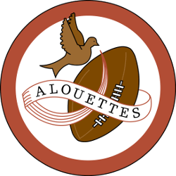 Montreal Alouettes Primary Logo 1946 - 1969